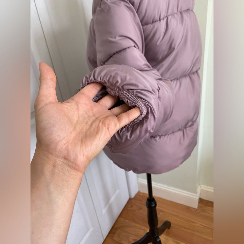 Zara Pastel  Light Lilac Puffer Jacket - Picture 5 of 14